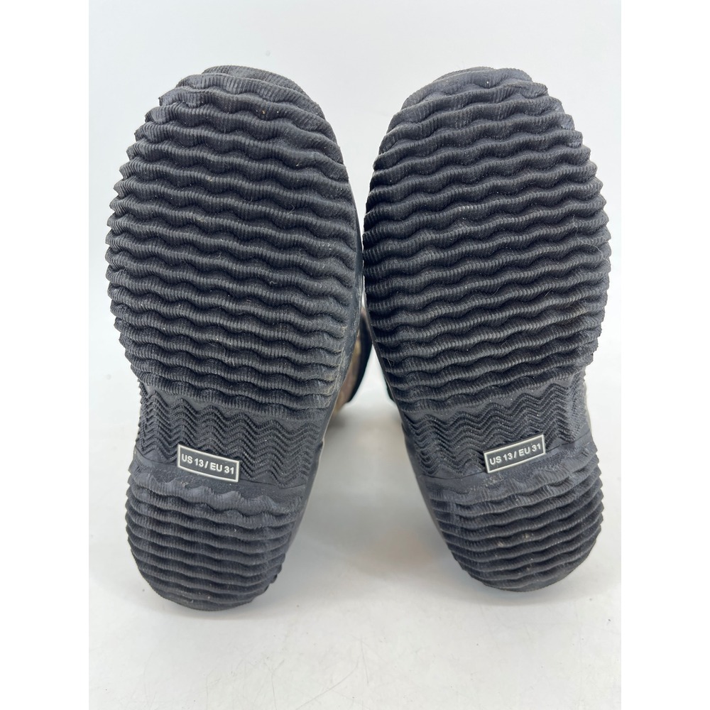 Lone Cone Mud Boots Kids 13 Black Dinosaur Camo Excellent Neoprene Waterproof - Picture 7 of 8